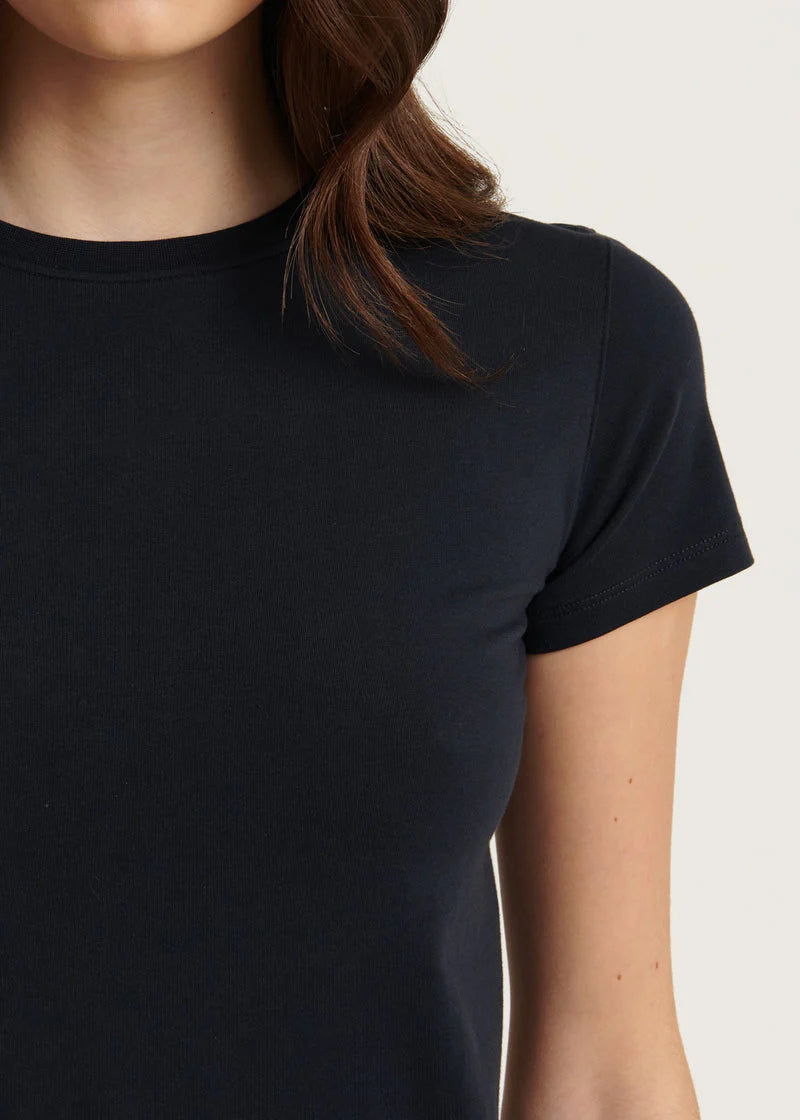 Patrick Assaraf Pima Cotton Stretch Slim T-Shirt