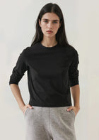 Pima Cotton Stretch Long Sleeve Baby T-Shirt