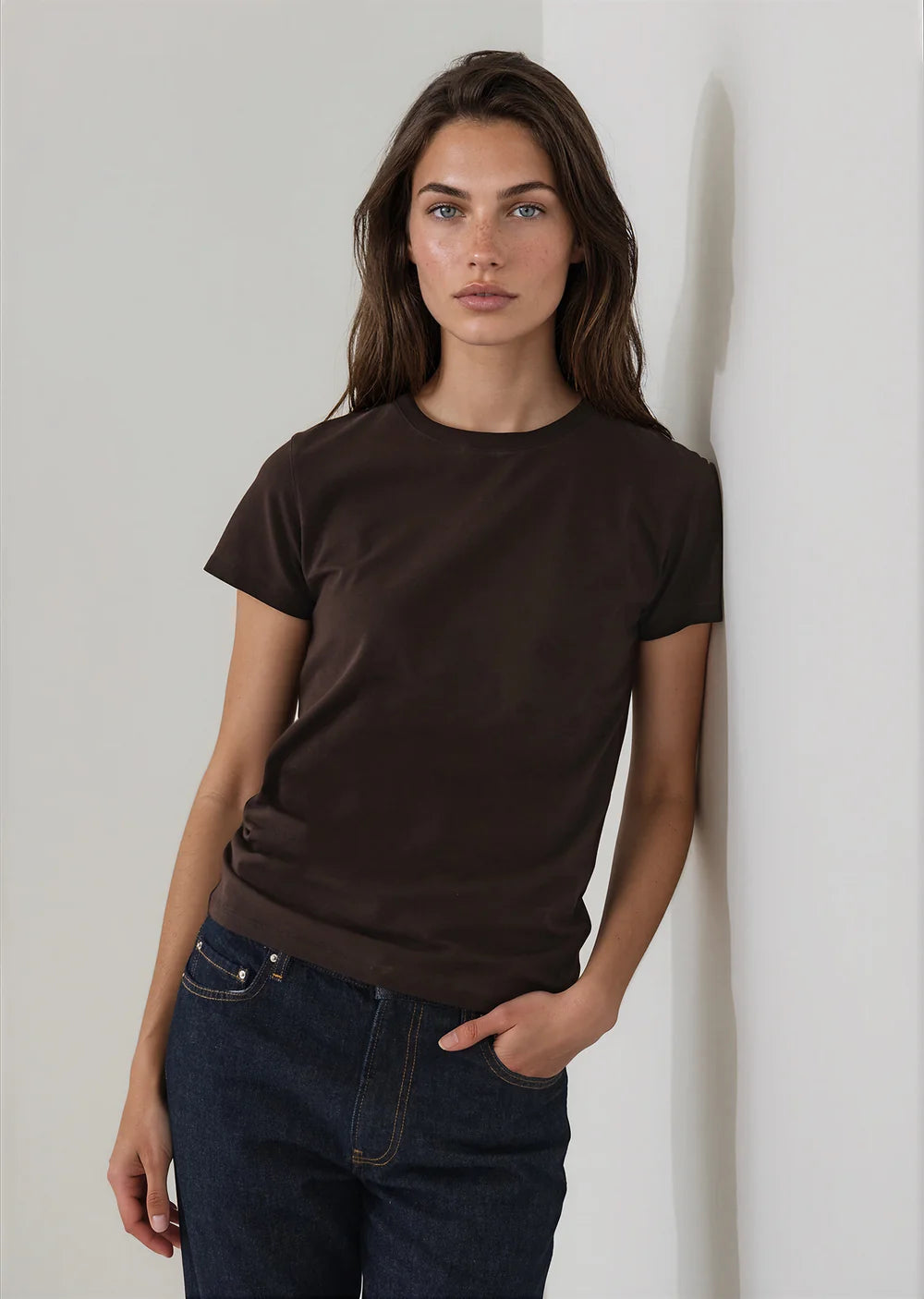 Sublime Reactive Pima Cotton Stretch Long Slim T-Shirt