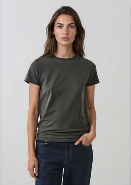 Sublime Reactive Pima Cotton Stretch Long Slim T-Shirt