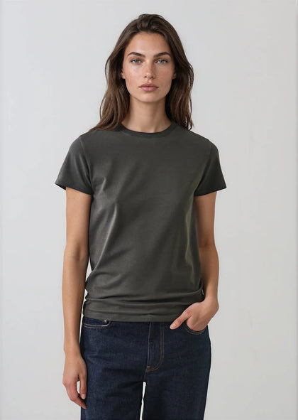 Sublime Reactive Pima Cotton Stretch Long Slim T-Shirt