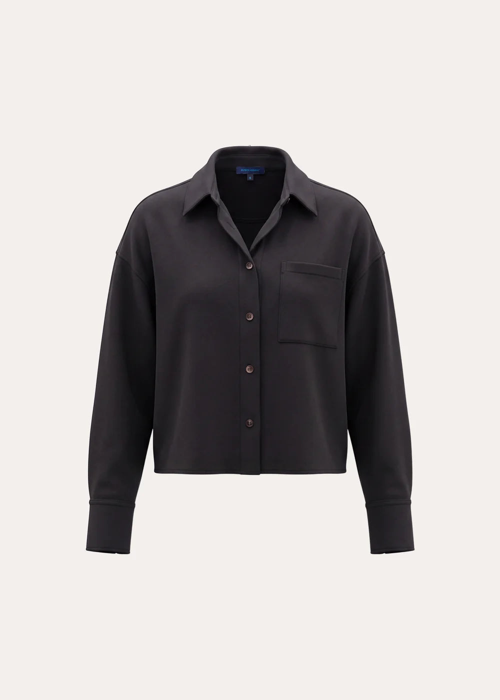 Brushed French Terry Boxy Shirt