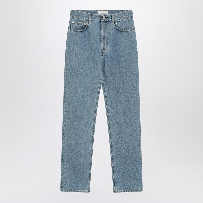 Loulou Studio Straight jeans Wular blue