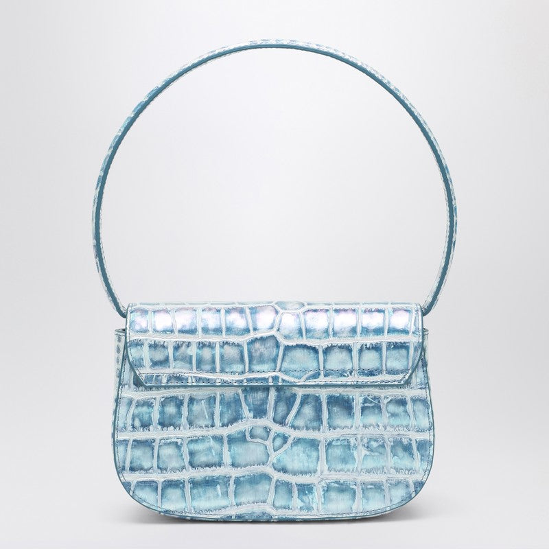 Diesel Shoulder bag 1DR-Iconic blue coconut effect