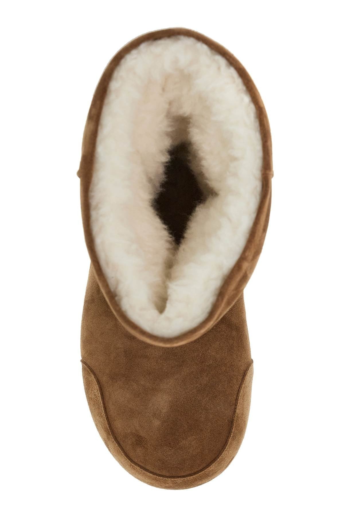 'Alaska Suede Leather Fur Snow