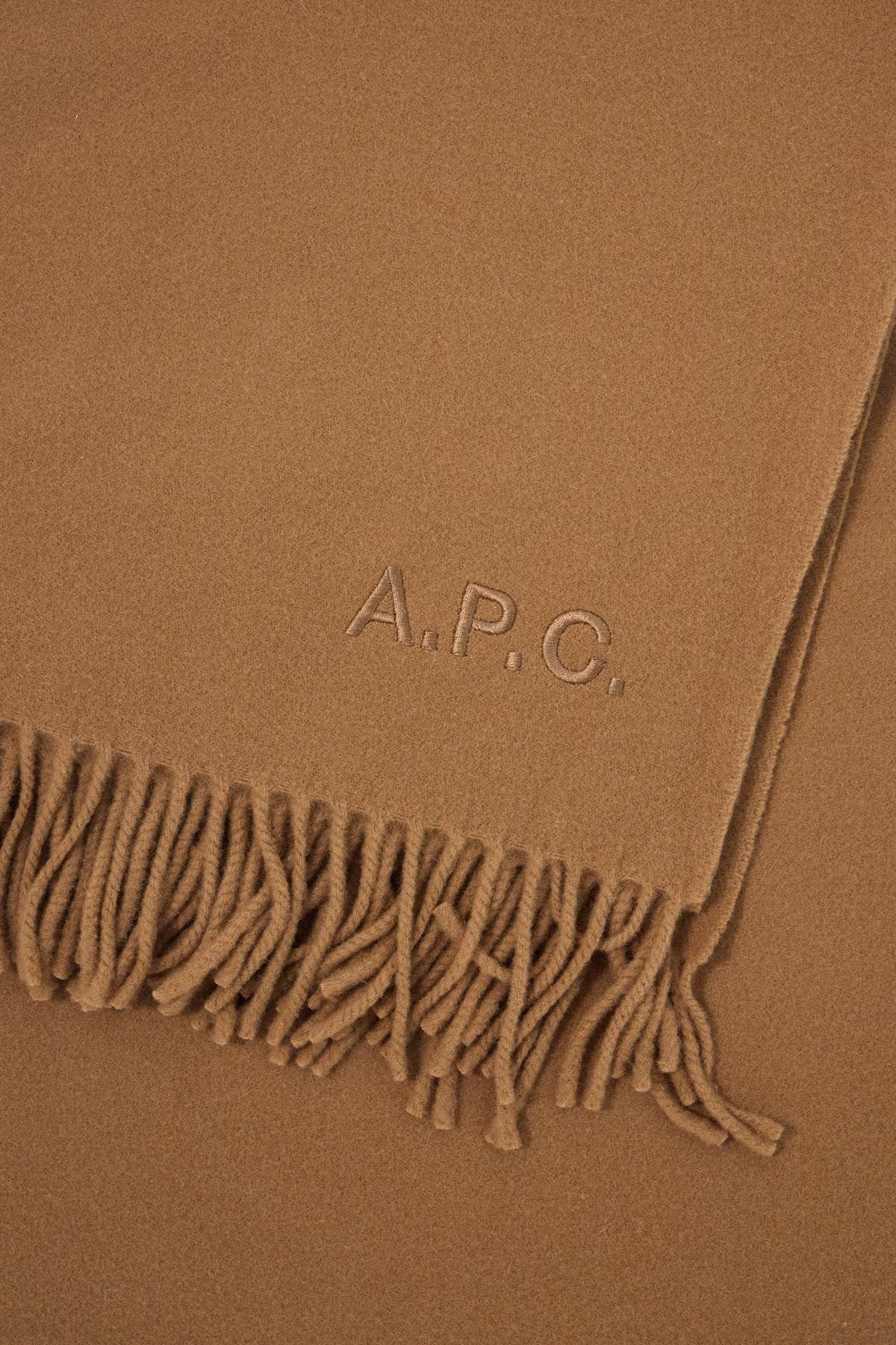 alix brodée wool scarf