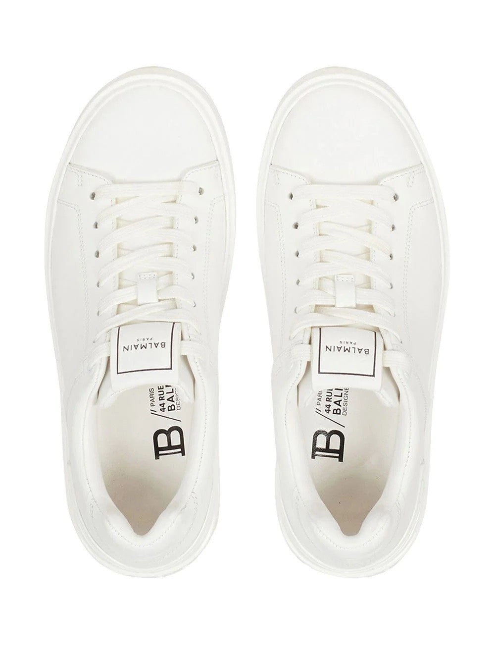 B Court-Calfskin Trainers