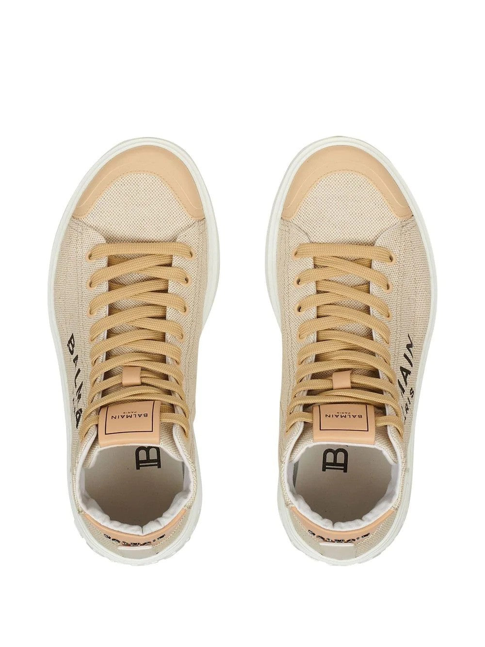 B Court High Top Sneakers