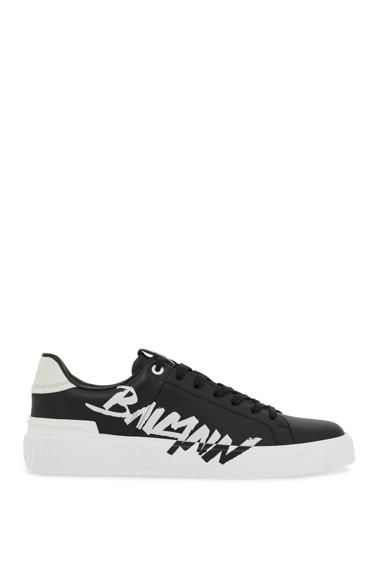 b-court logo print sneakers with
