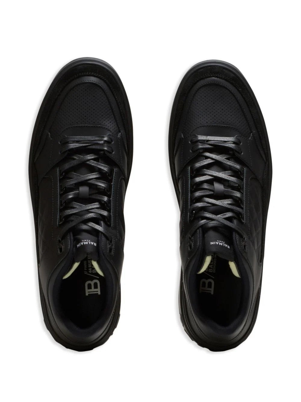 B Court Mid Top-Calfskin