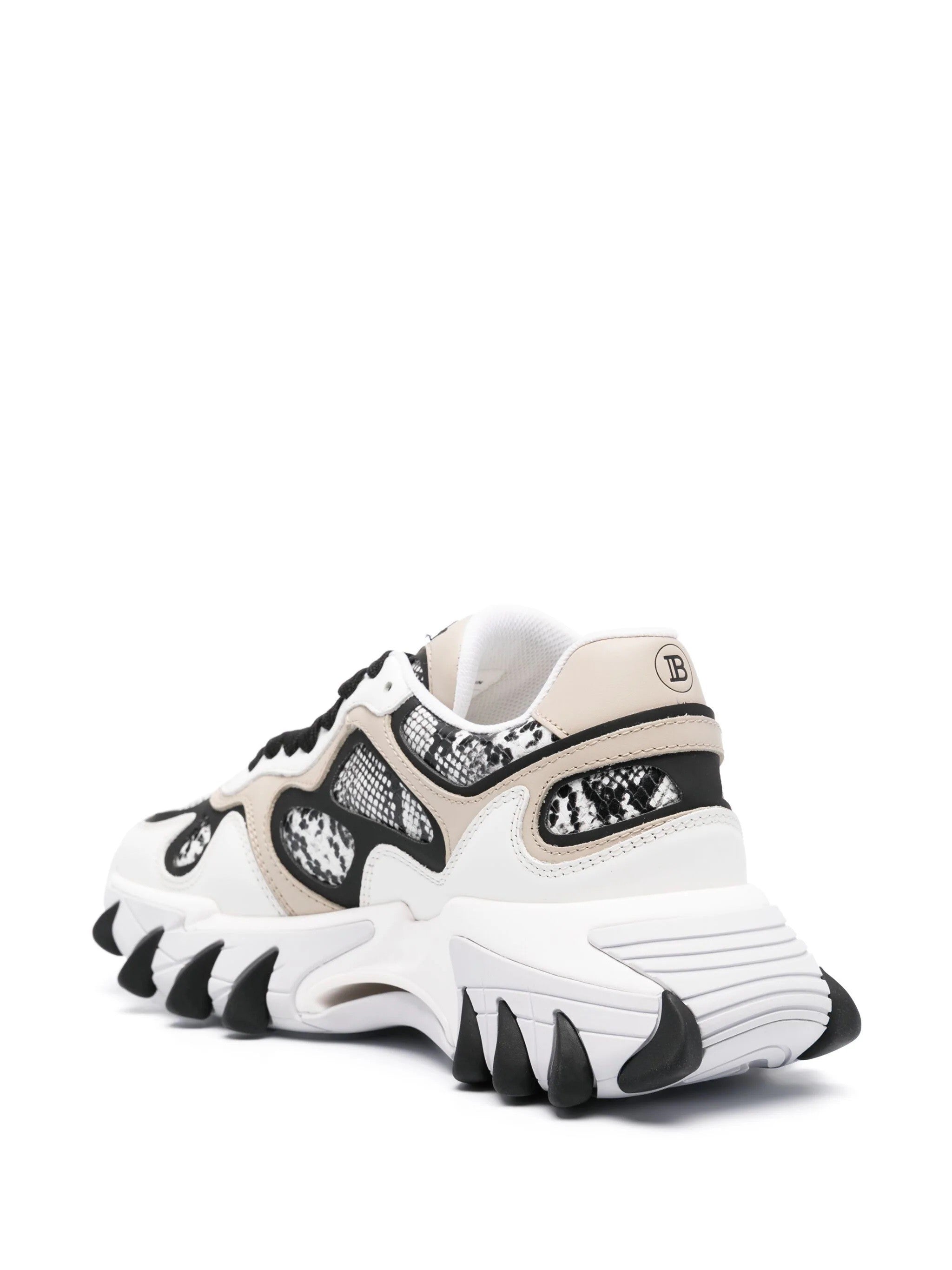 B-East Snakeskin Sneakers