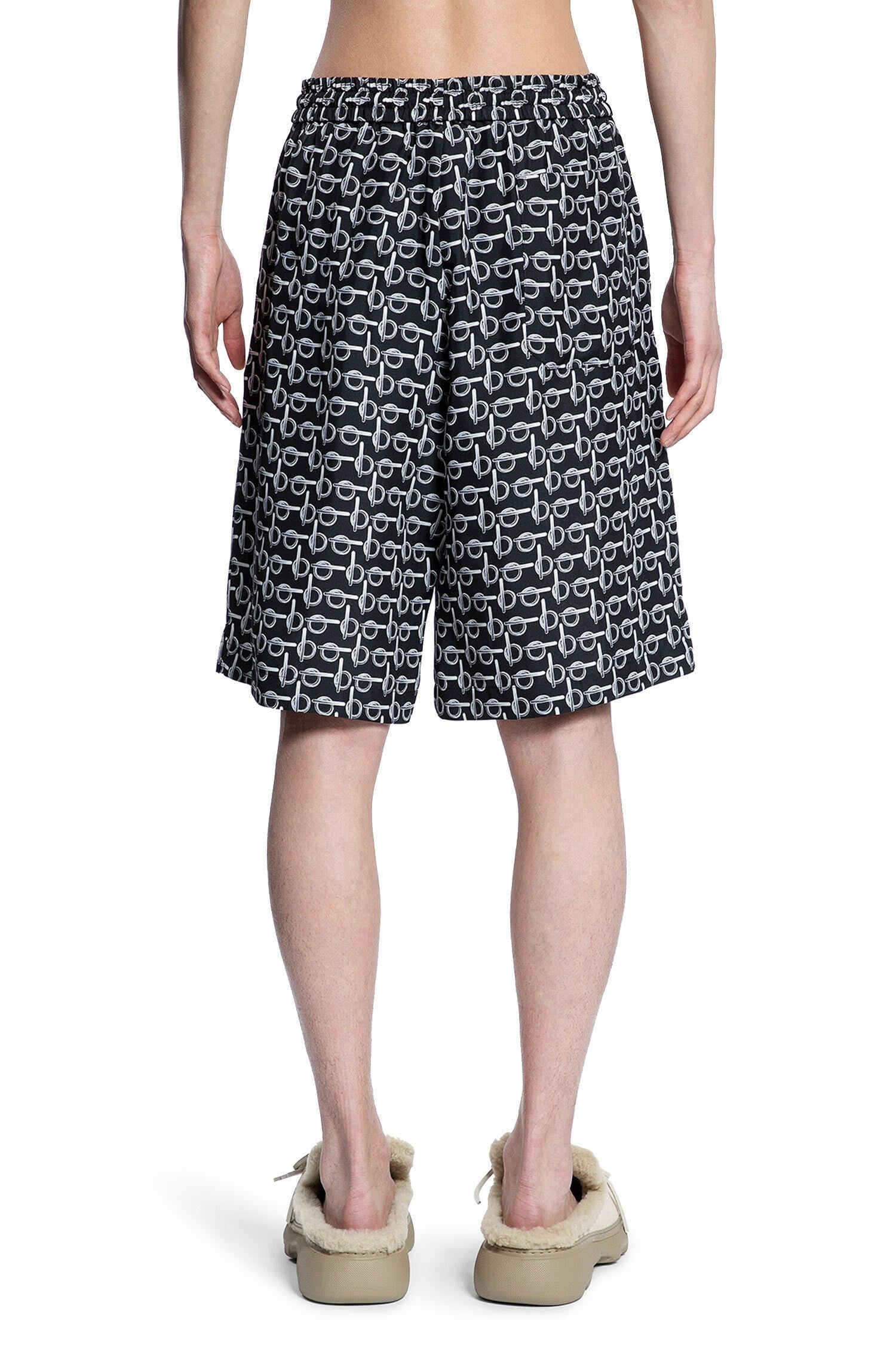 B Silk Shorts