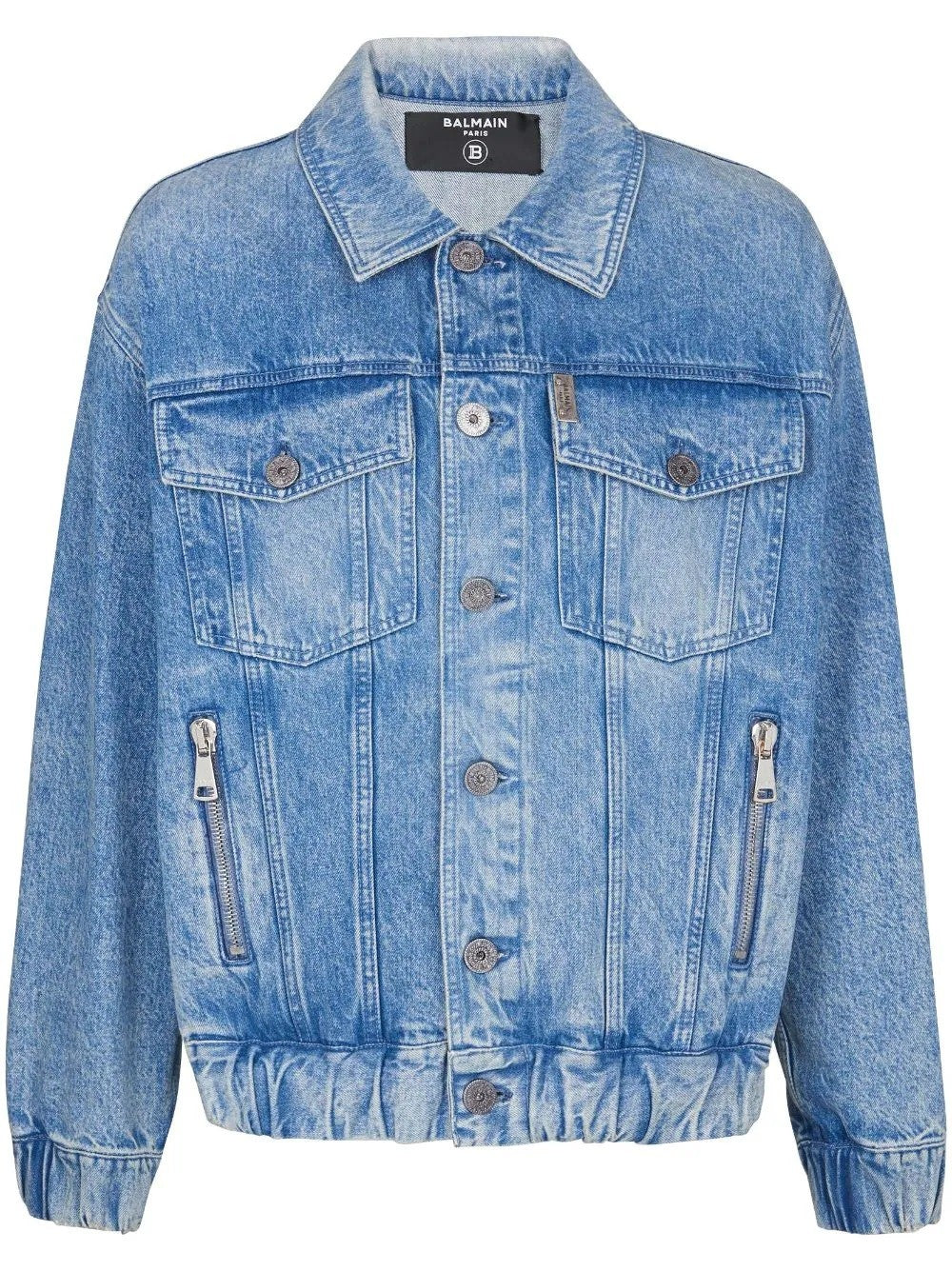 Balmain 70S Denim Jacket Badge