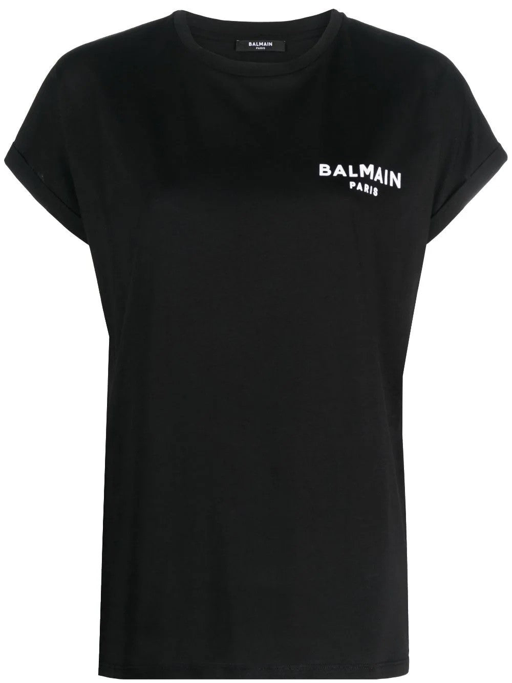 Balmain Flock Detail T-Shirt