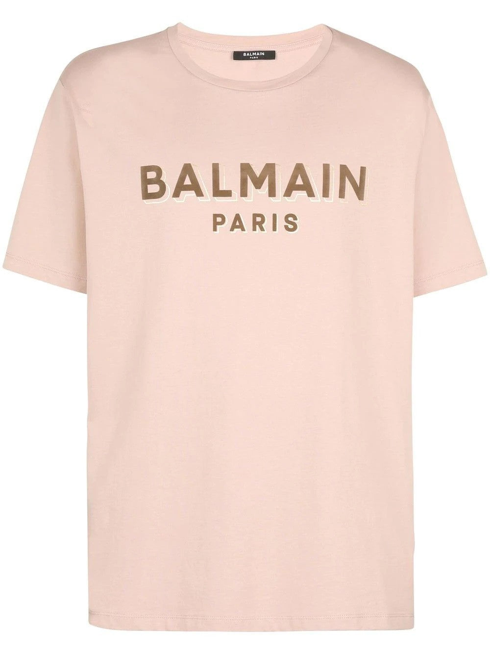 Balmain Flock & Foil T-Shirt
