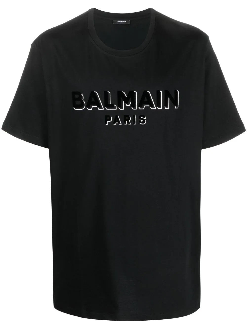Balmain Flock & Foil T-Shirt