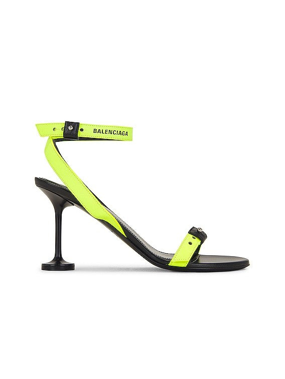 Balenciaga Afterhour Sandals In Yellow