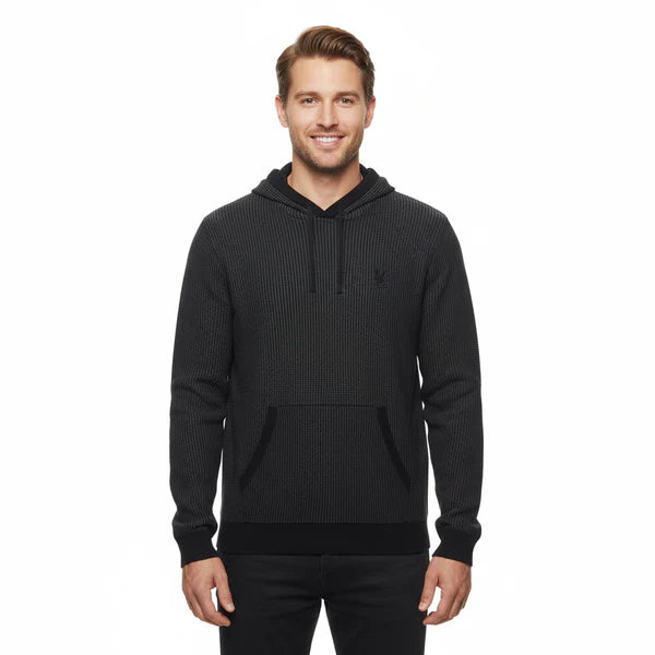 Psycho Bunny Banks Black Hoodie for Men