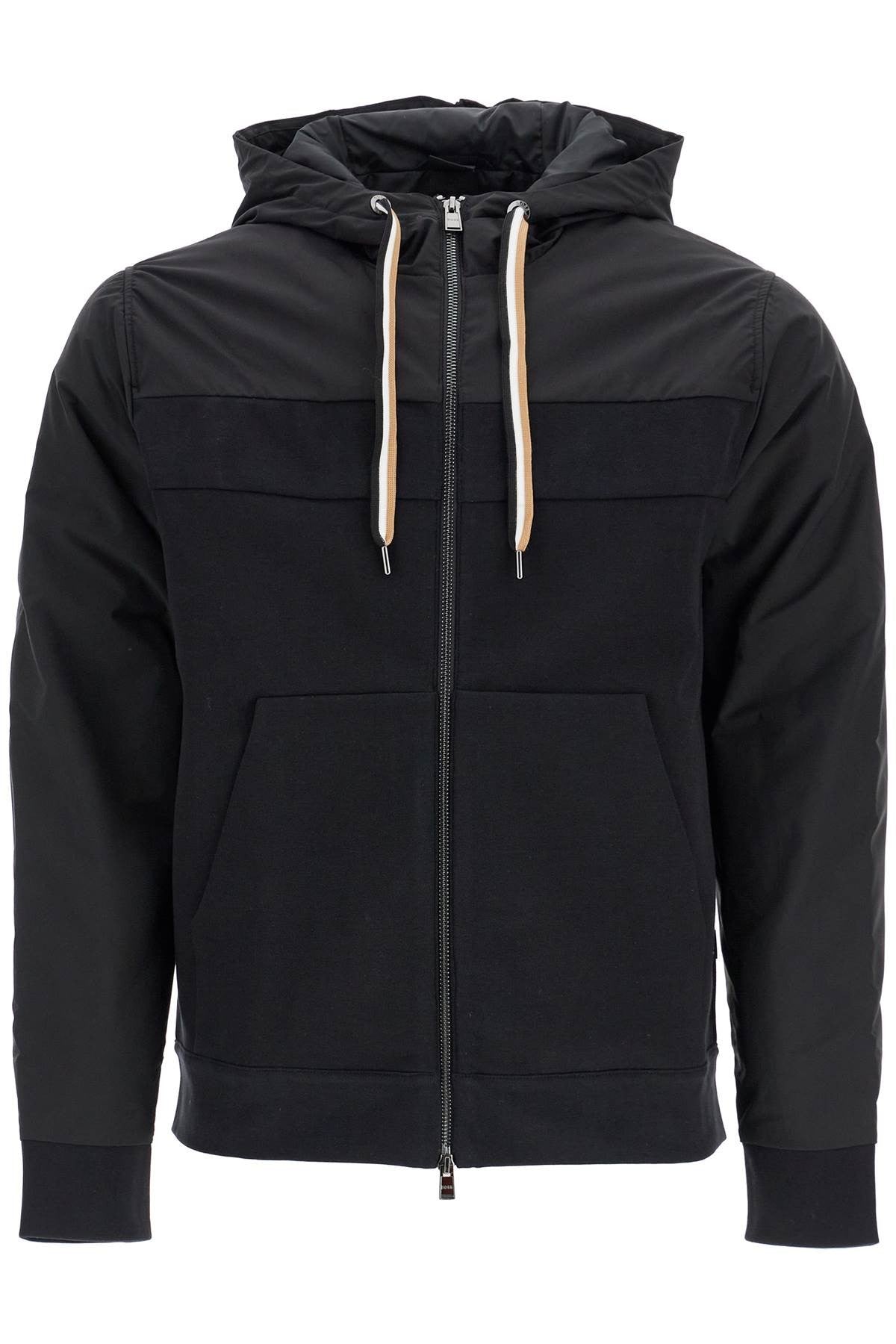 black zip hoodie c-seeger 300