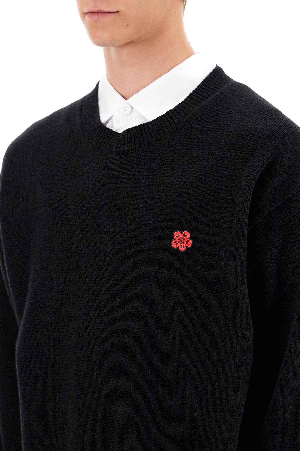 "Boke Flower Wool Pullover