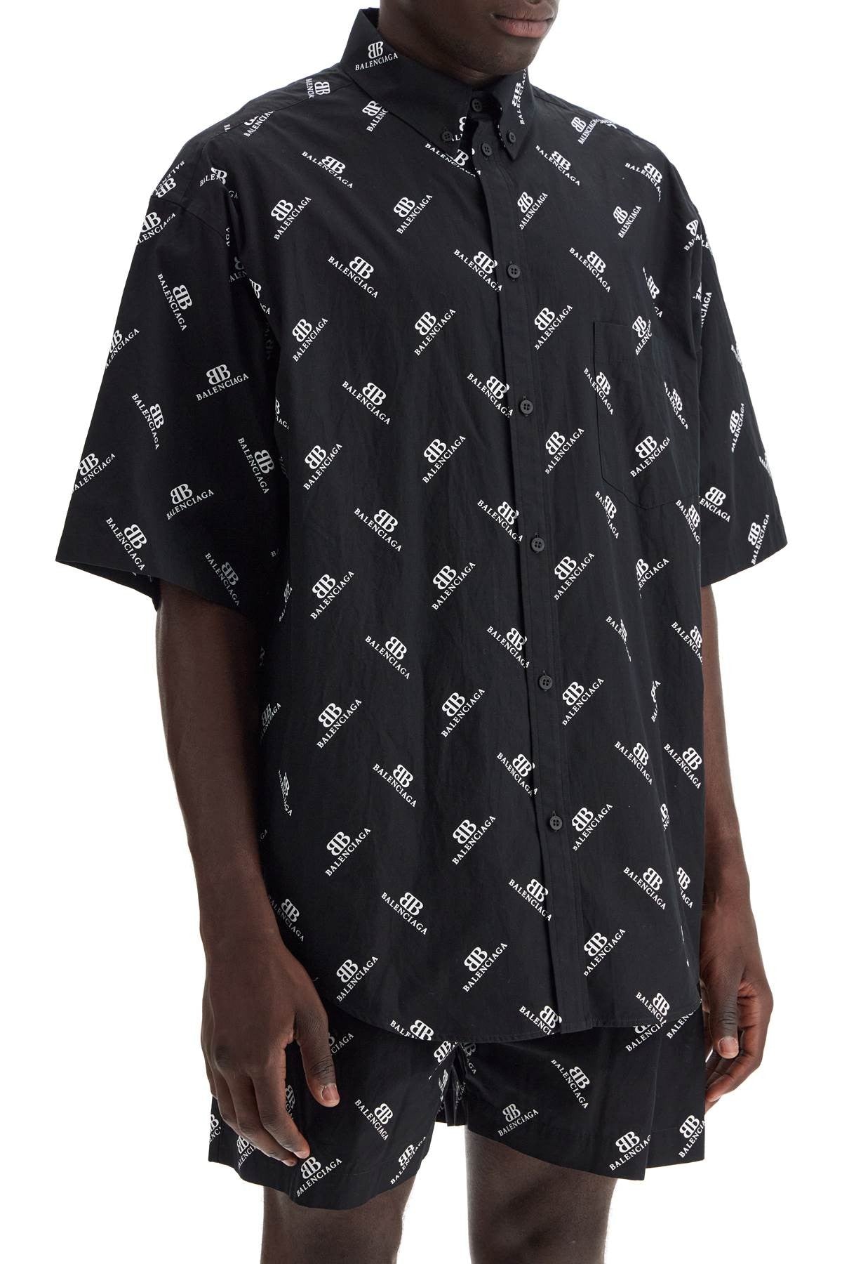 boxy short-sleeved bb shirt