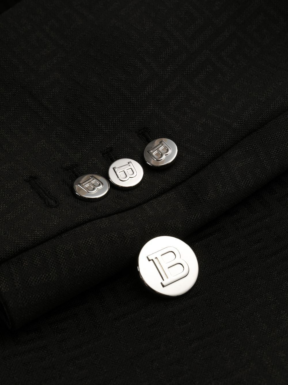 Breasted Monogram Blazer