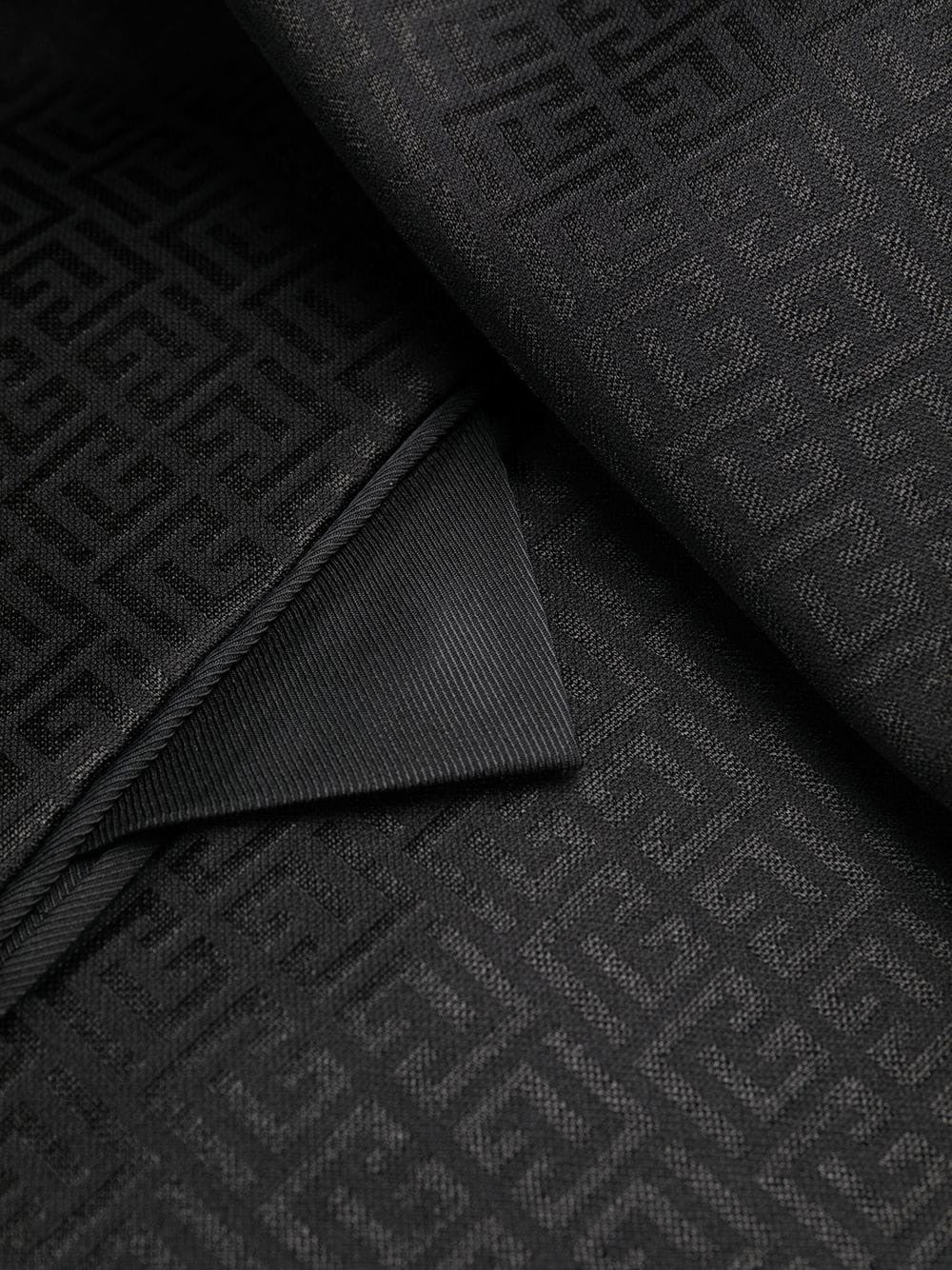 Breasted Monogram Blazer