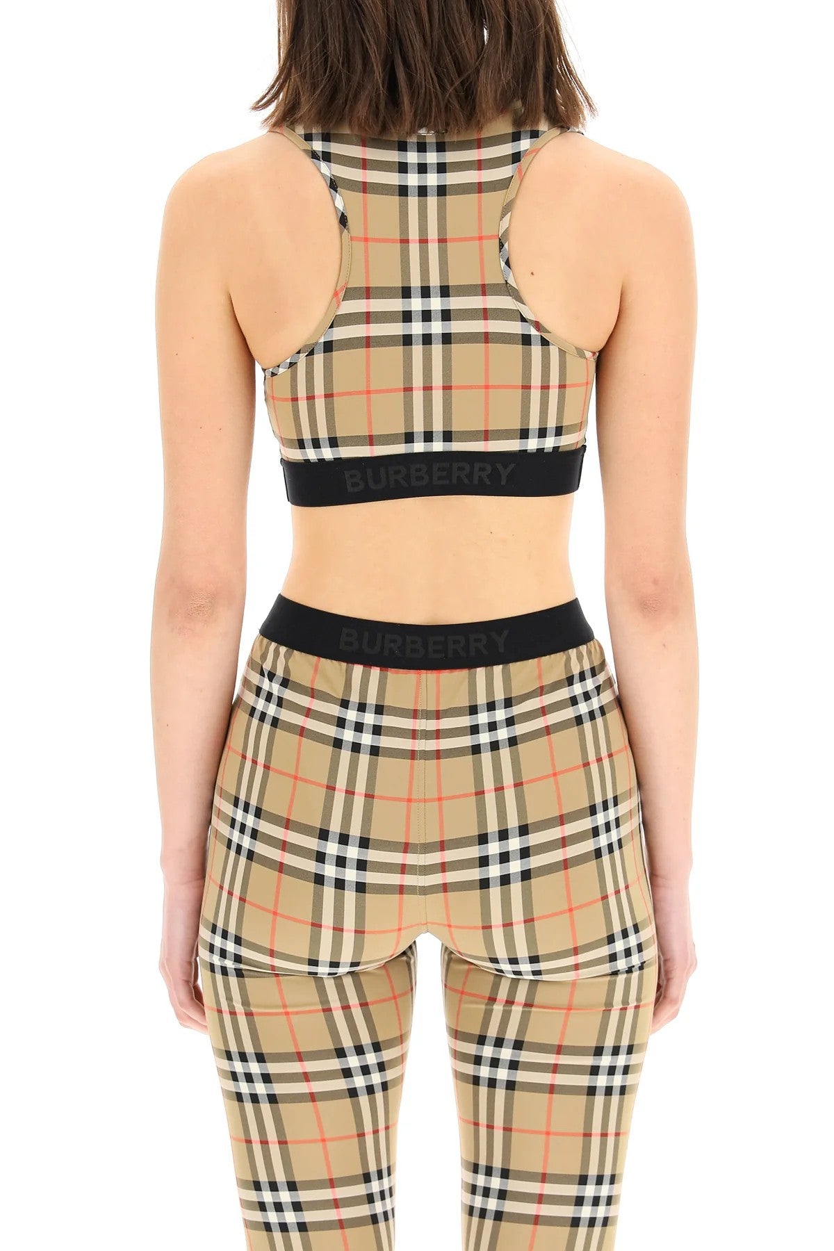 Burberry Top In Check Pattern