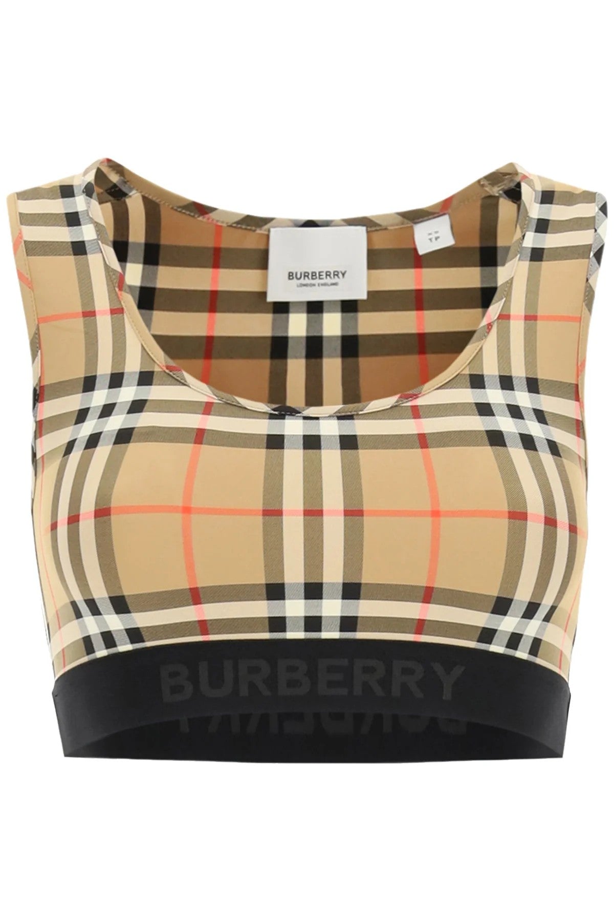 Burberry Top In Check Pattern