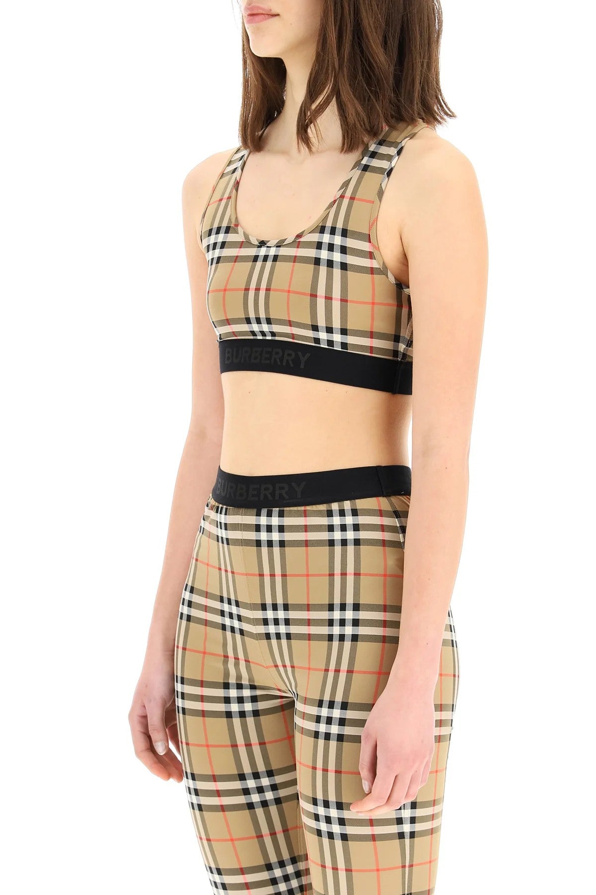 Burberry Top In Check Pattern