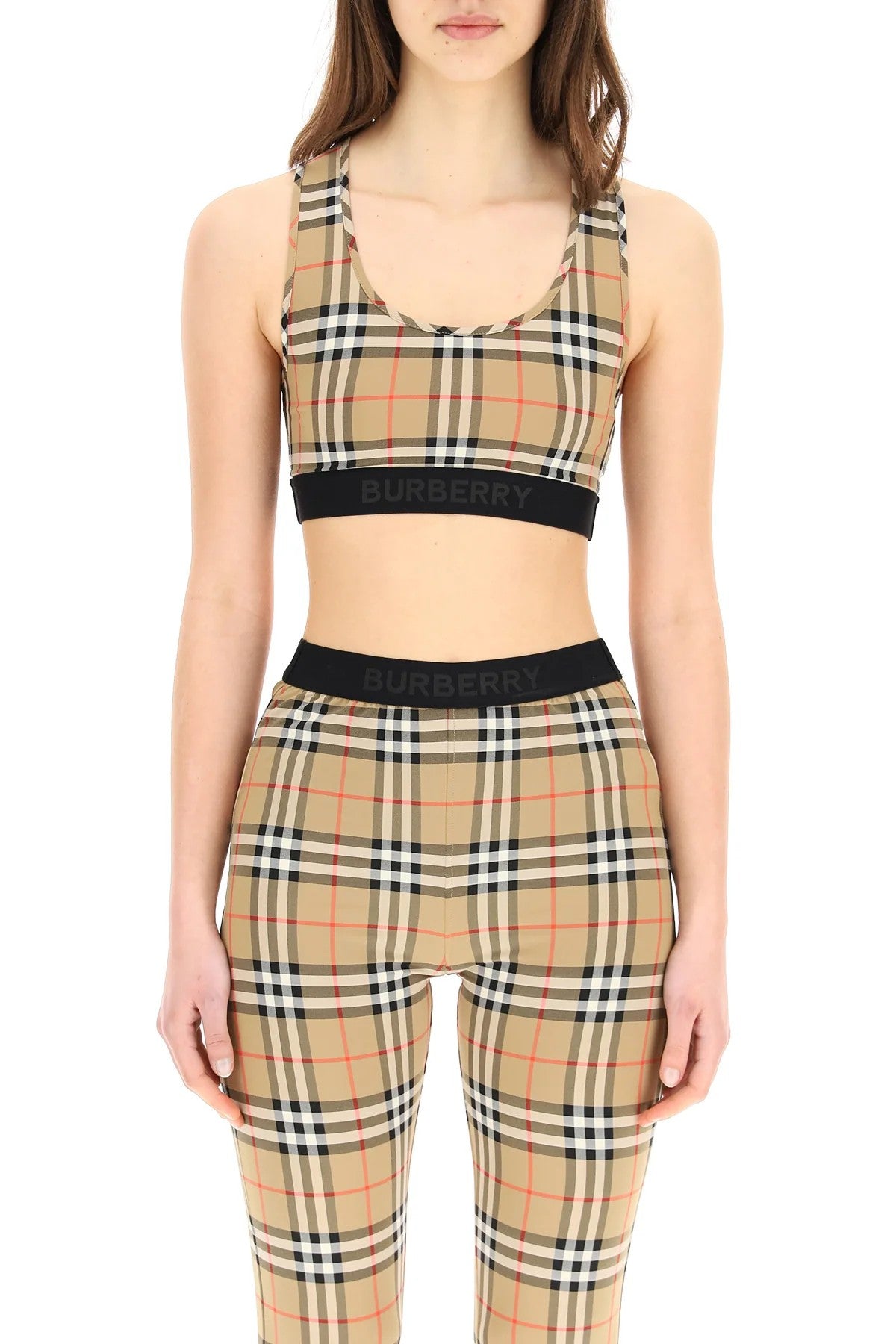 Burberry Top In Check Pattern