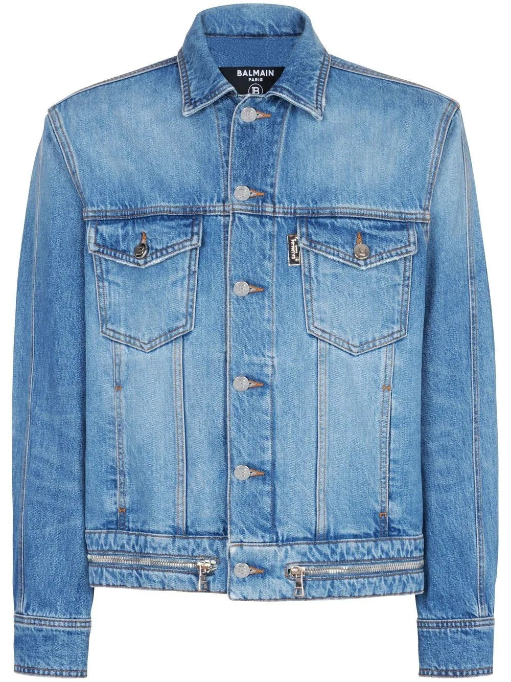 Buttoned Denim Jacket