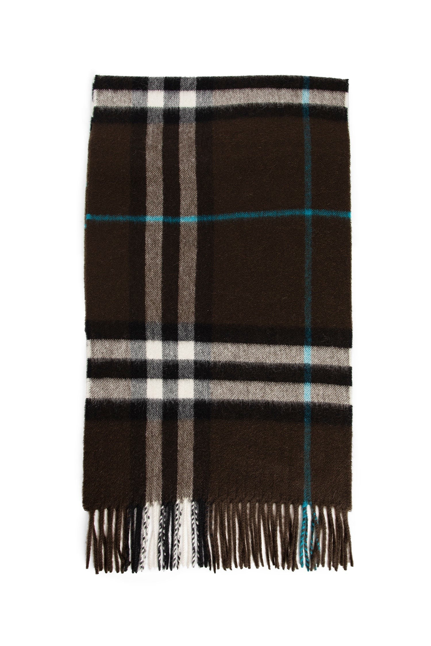 Check Cashmere Scarf