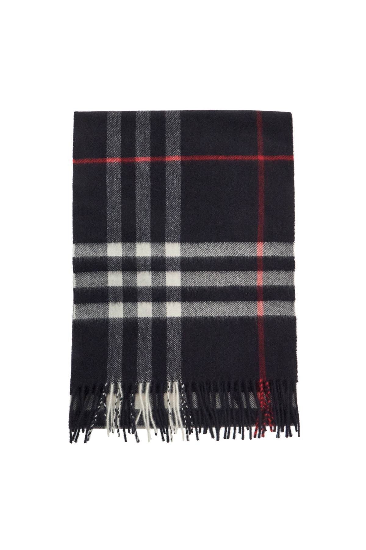 Check Cashmere Scarf