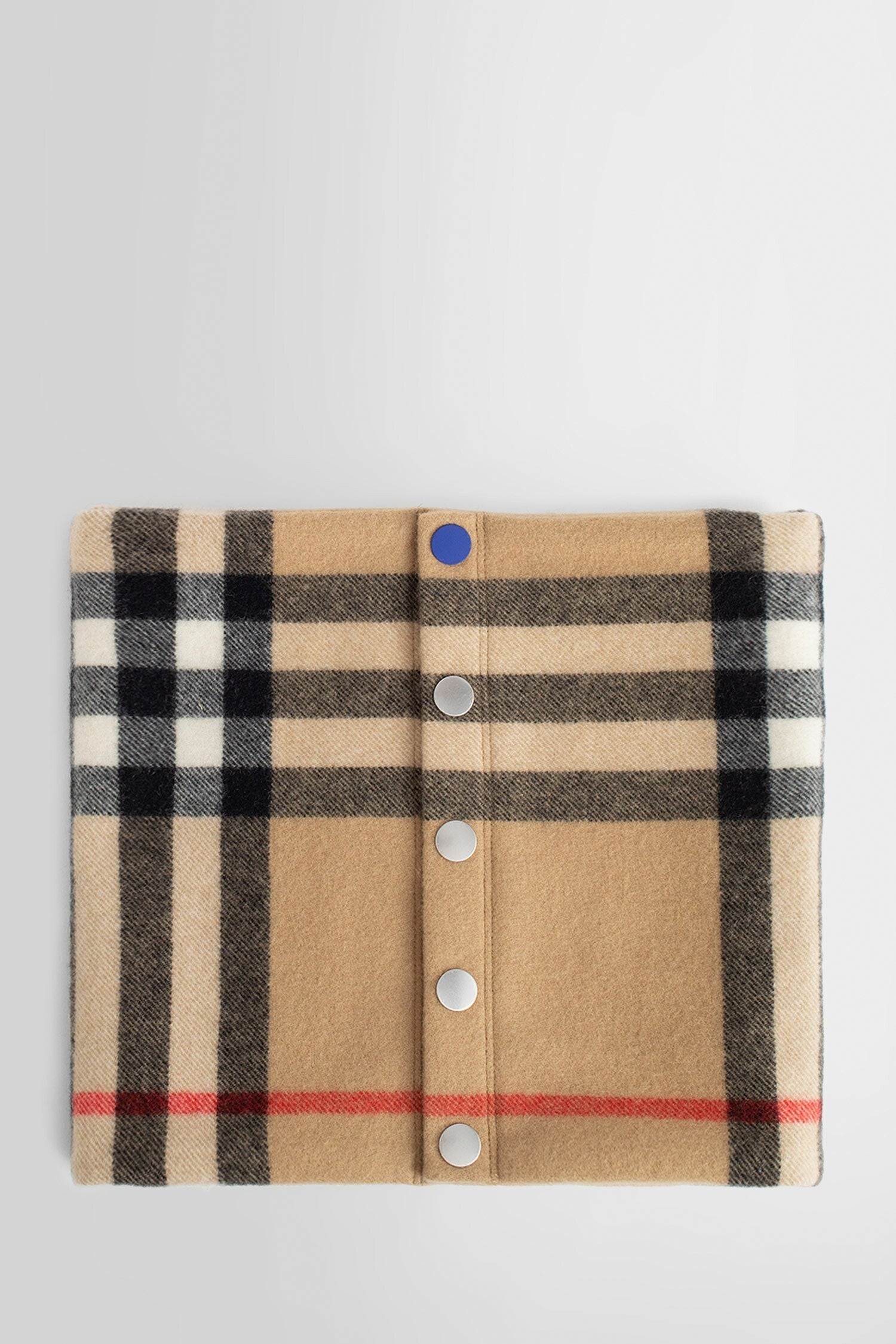 Check Cashmere Snood