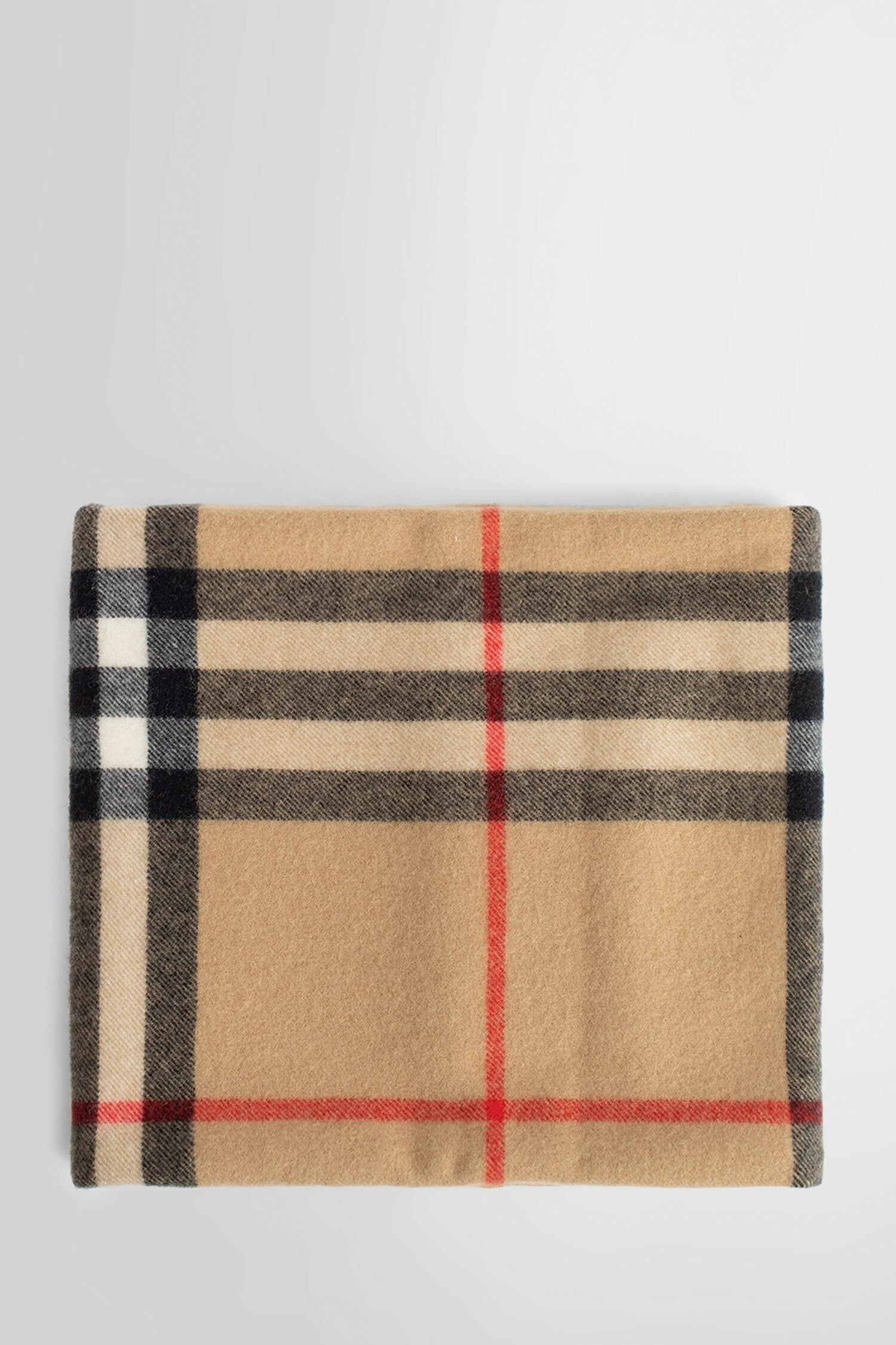 Check Cashmere Snood
