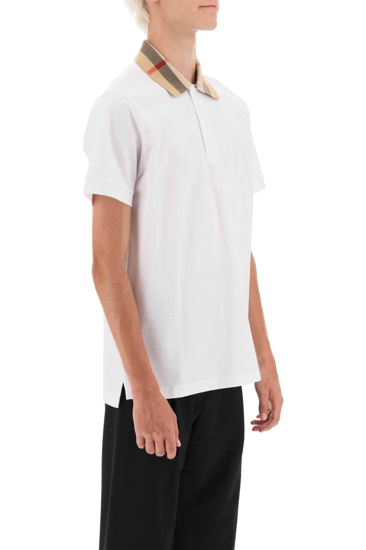 check collar cody polo shirt