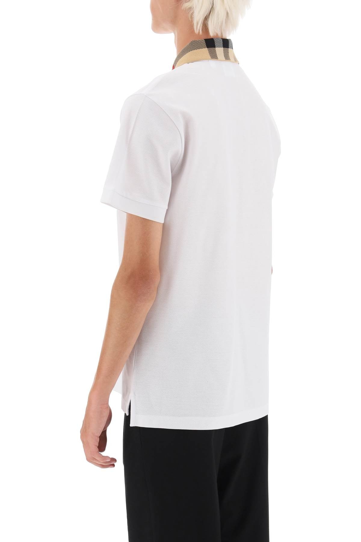 check collar cody polo shirt