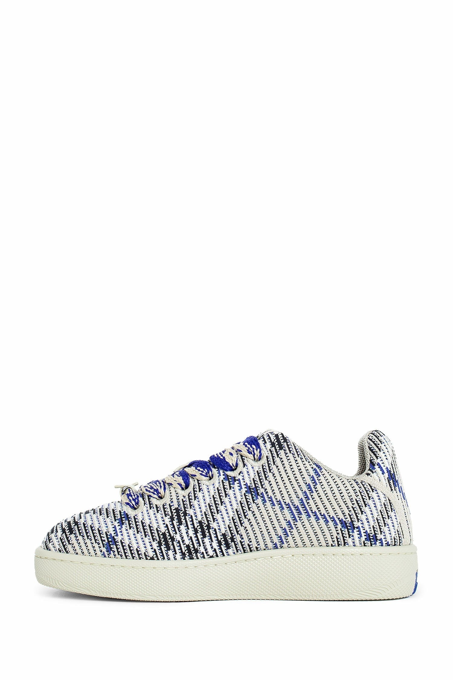 Check Knit Box Sneakers