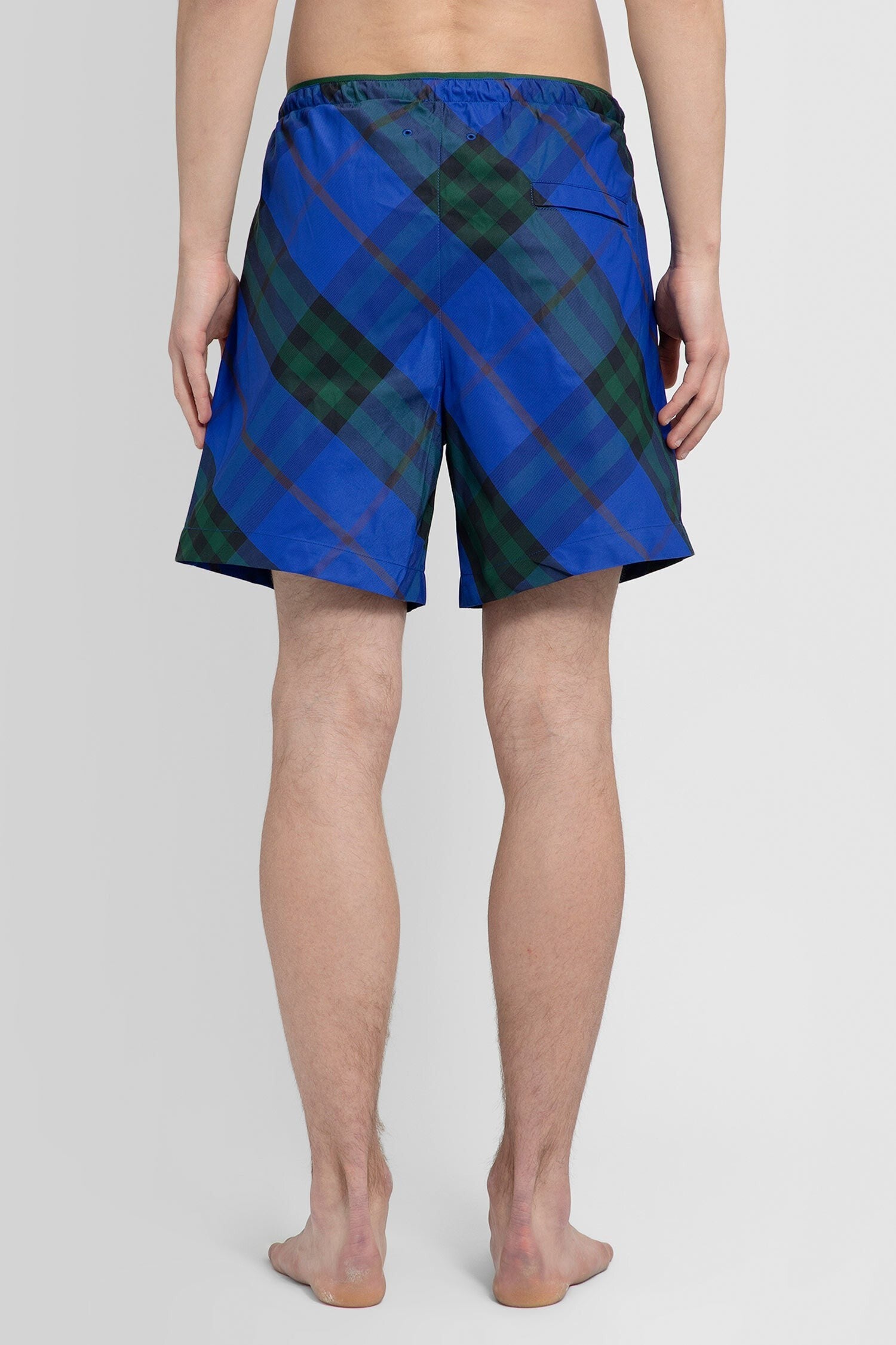Check Swim Shorts