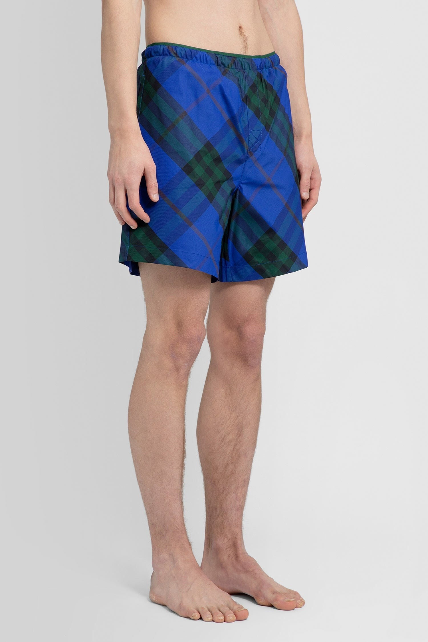 Check Swim Shorts