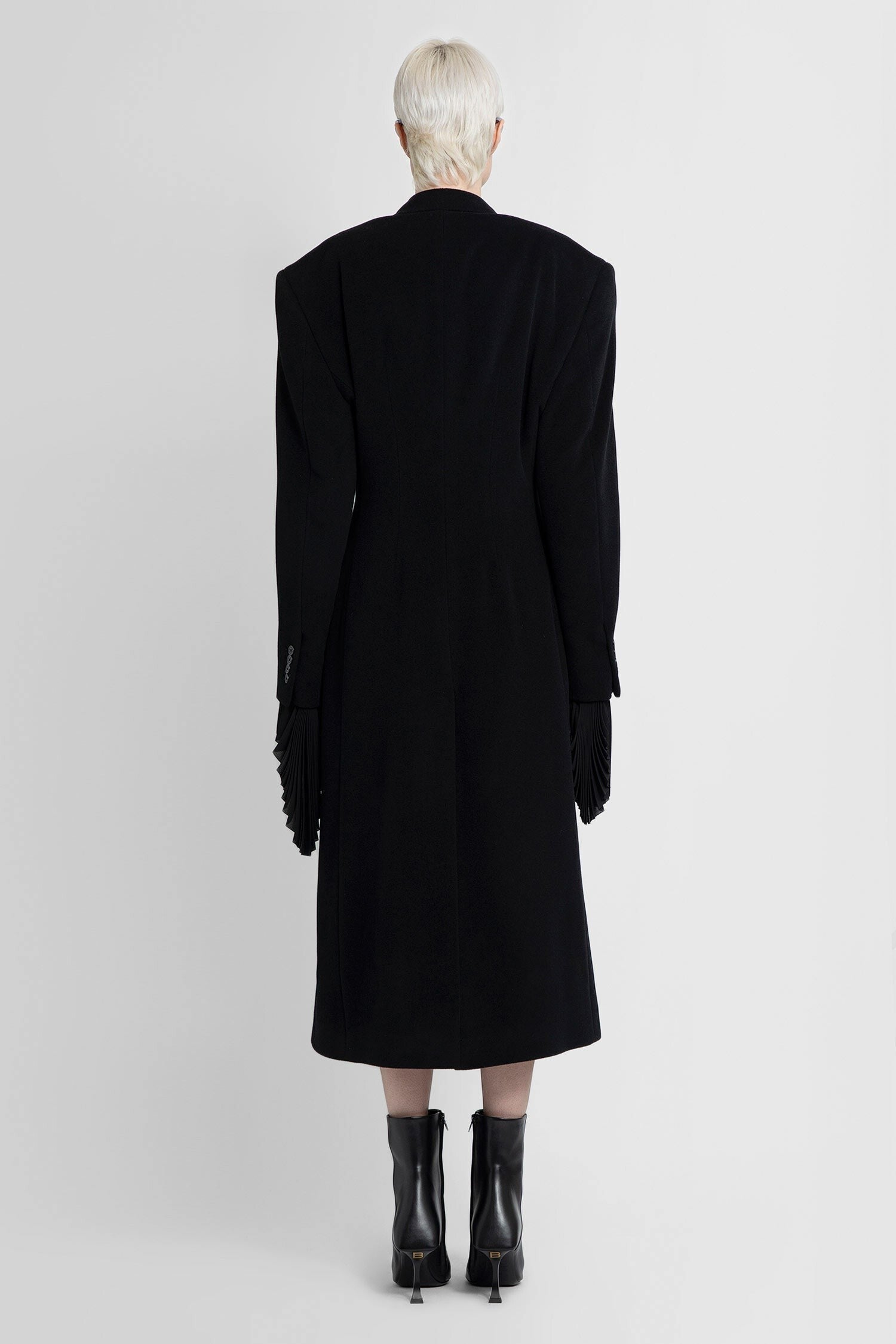 Cinched Cashmere Coat