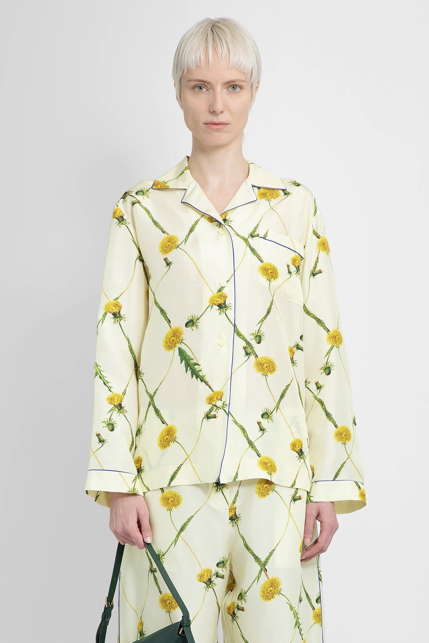 Dandelion Silk Pyjama Shirt