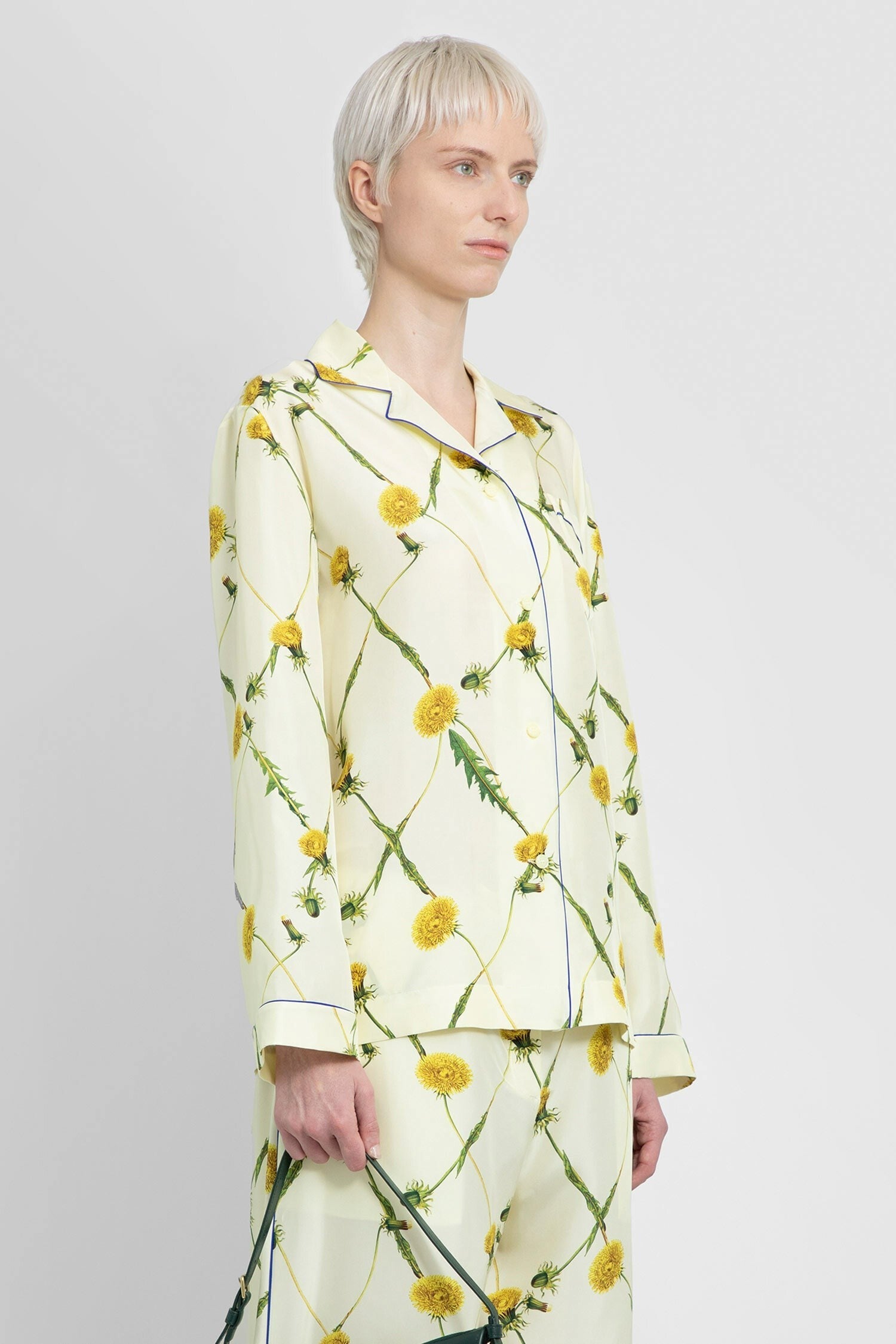 Dandelion Silk Pyjama Shirt