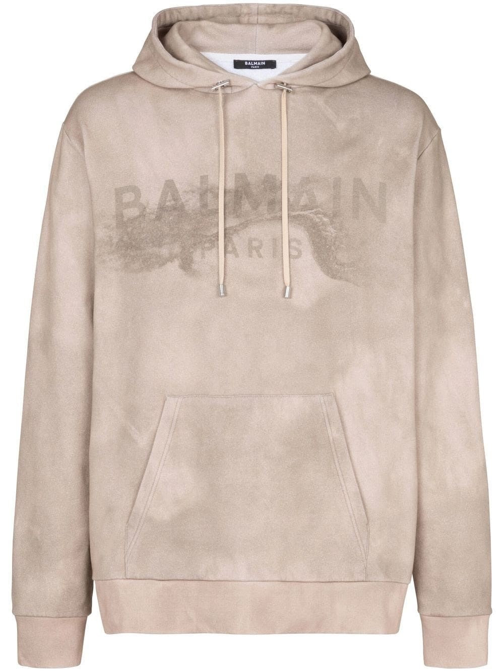 Desert Balmain Printed Hoodie