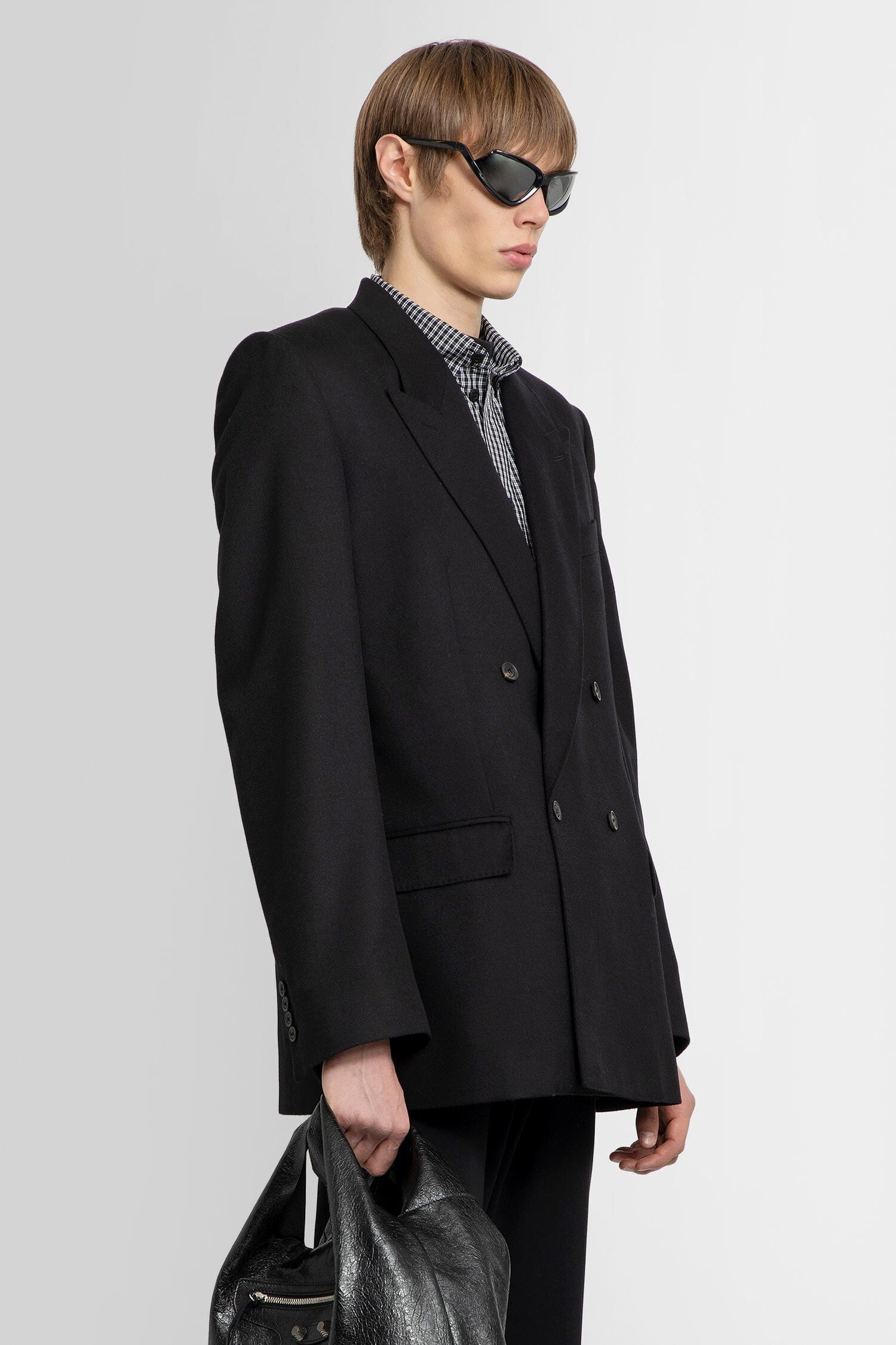 double-breasted blazer