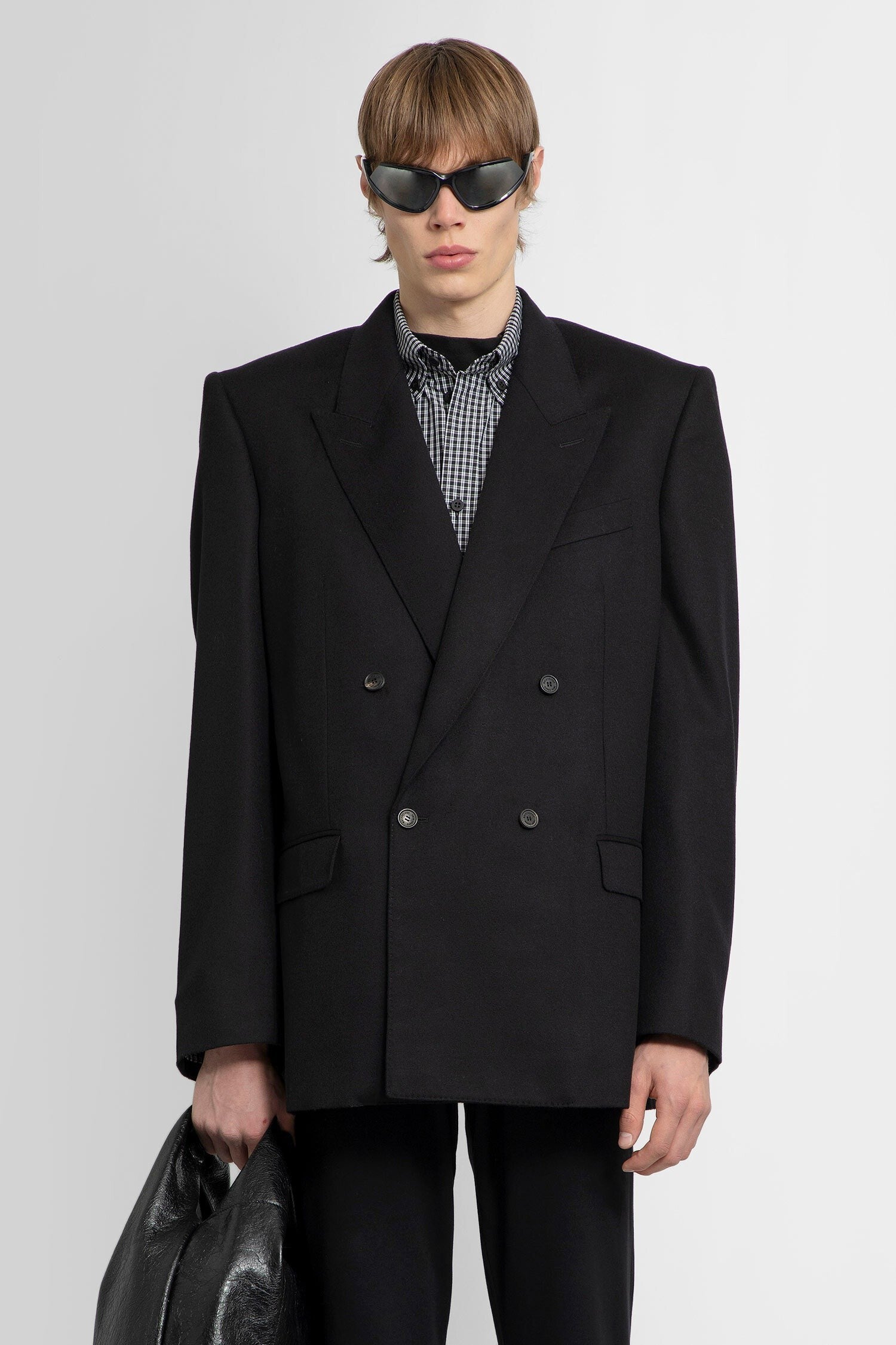 double-breasted blazer