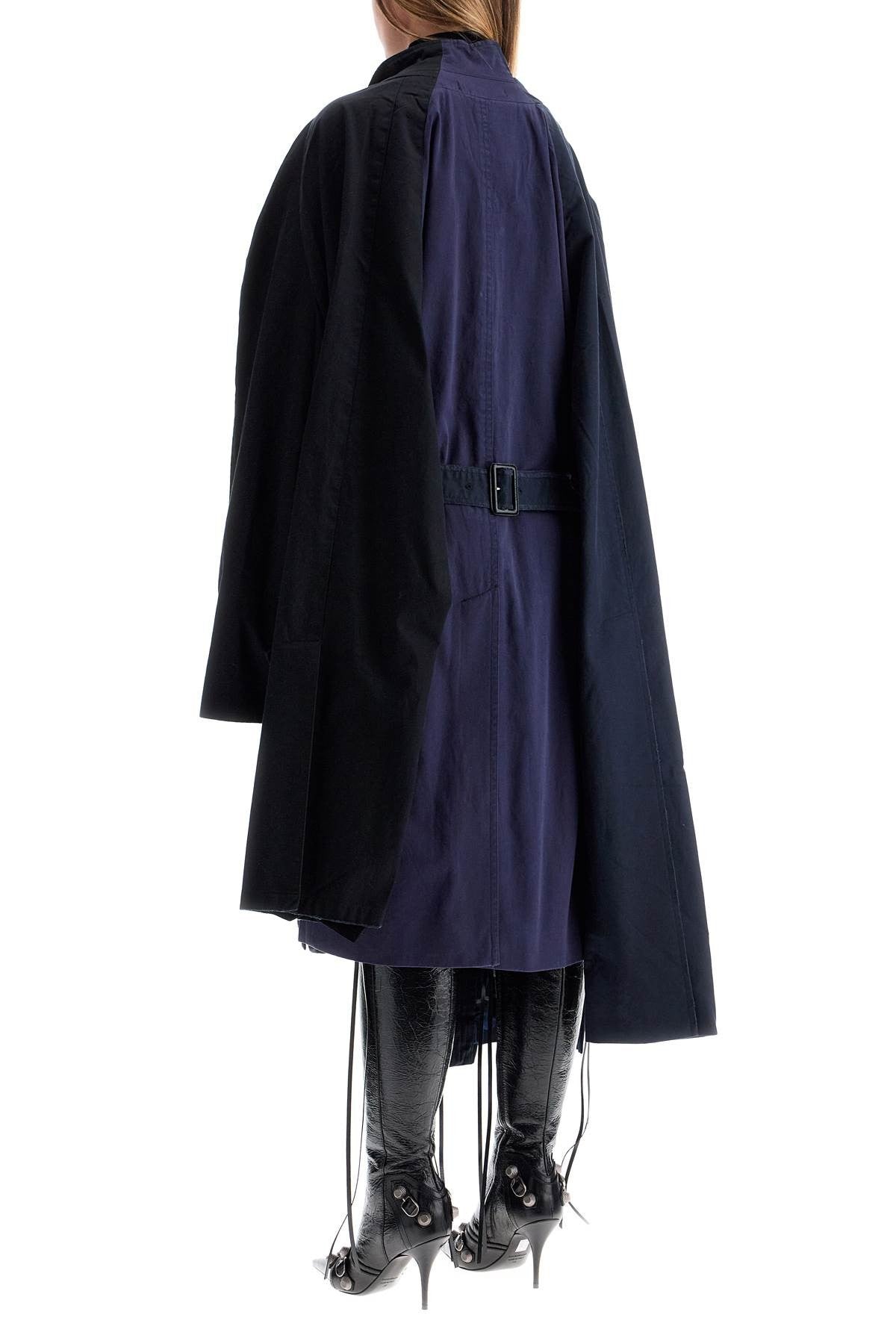 double sleeve coat