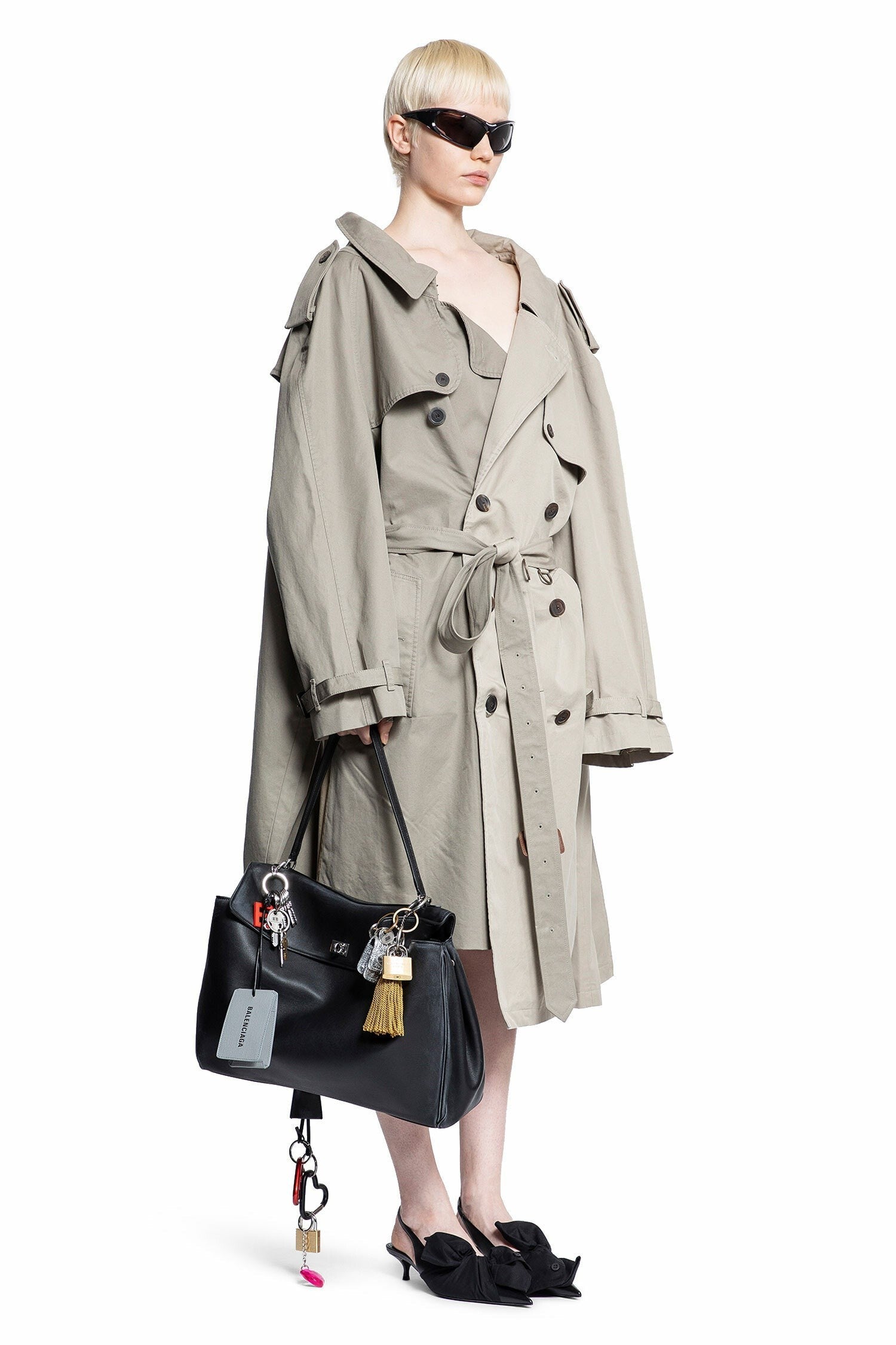 Double Sleeve Trench