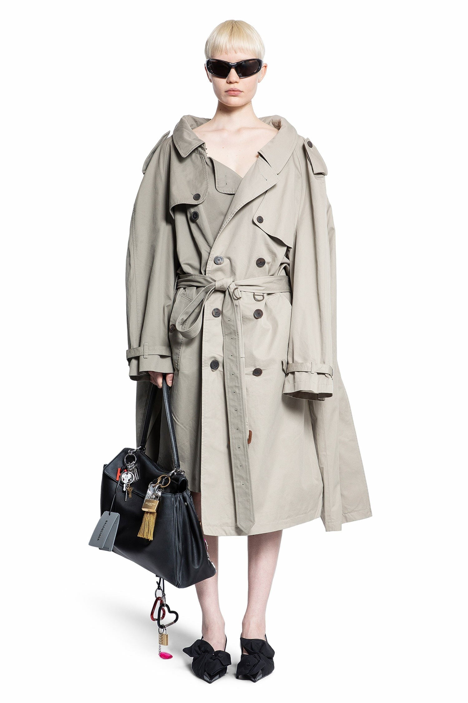 Double Sleeve Trench